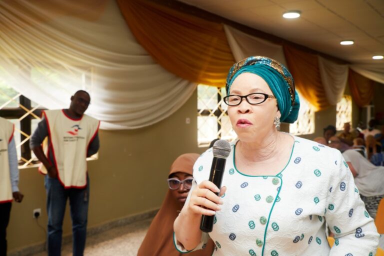 Mrs Josephine Omolola Chairperson, Lagos Albinism Awareness Society