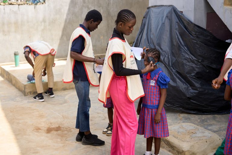 Preping Students for Vision Screening