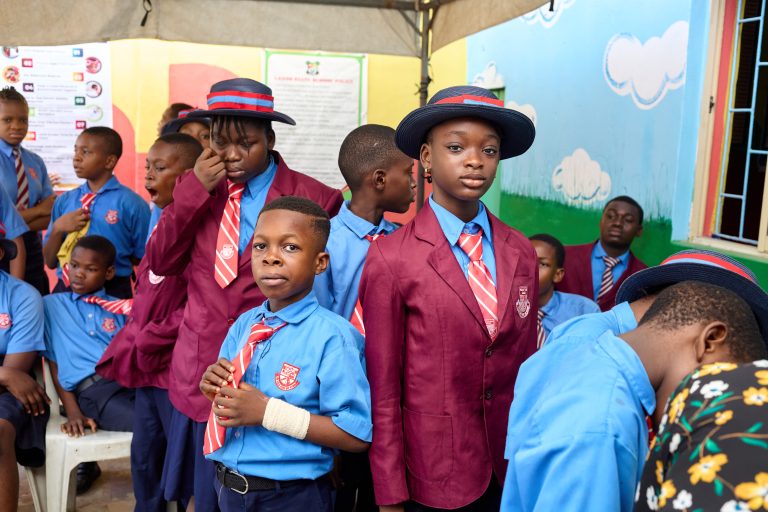 Students Going Through Registrations