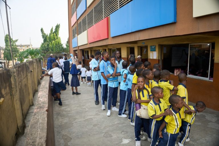 Students Waiting to be Registered