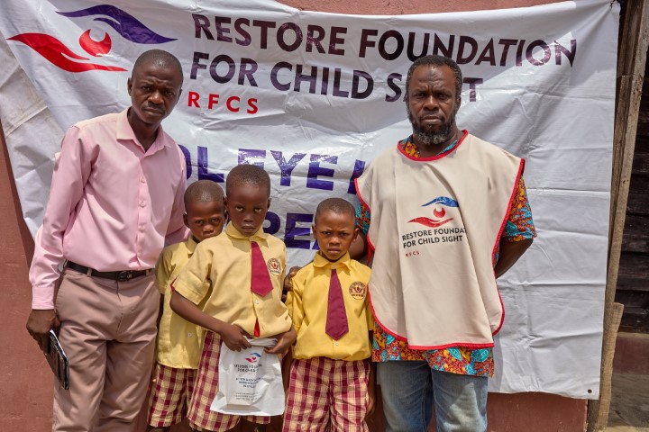 Team Restore With School Eye Health Participants
