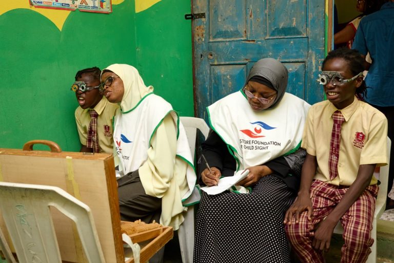 Vision Screening On-going