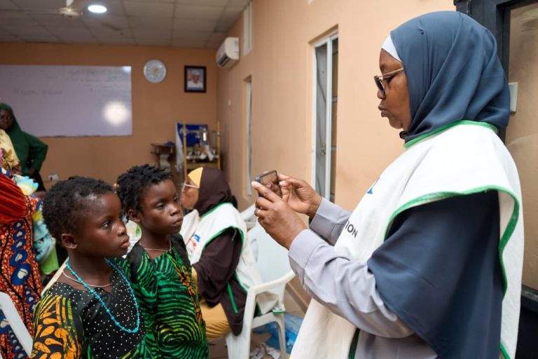 Children Being Screened