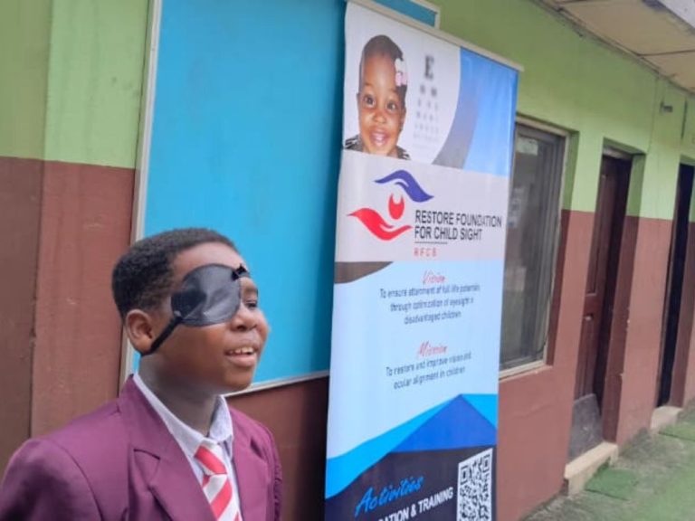 Student's Vision Being Tested (2)