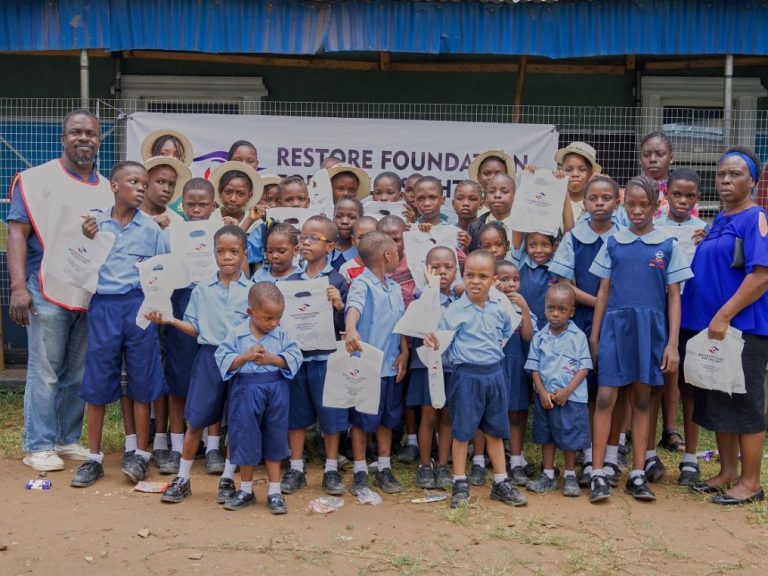 Team Restore & One of the Participating Schools
