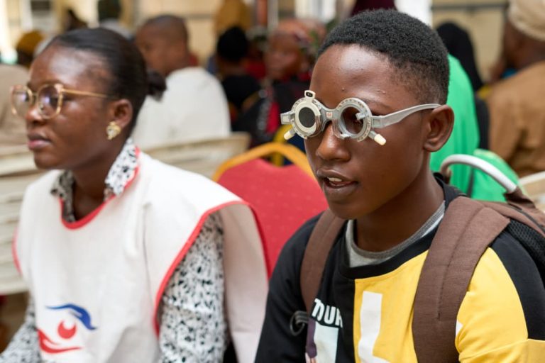 Vision Screening In Progress_