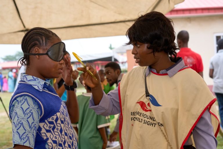 Vision Screening With a Patch