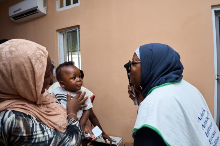Vision Screening for a baby