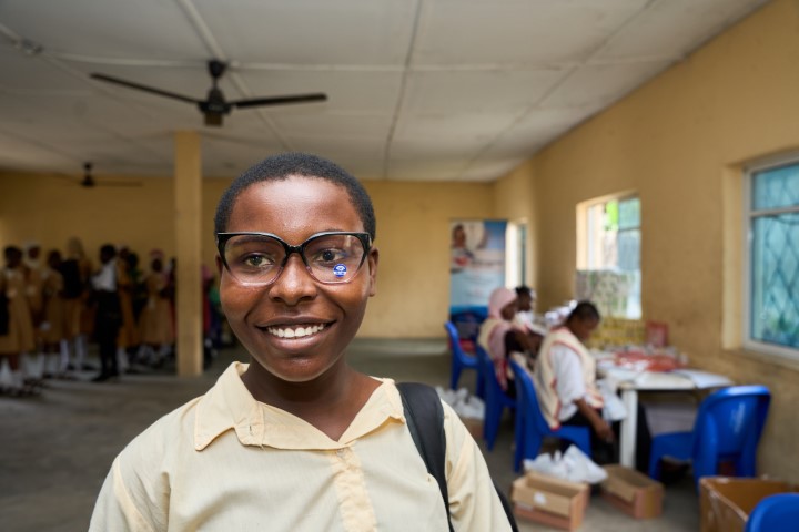 A Happy Student With New Frames