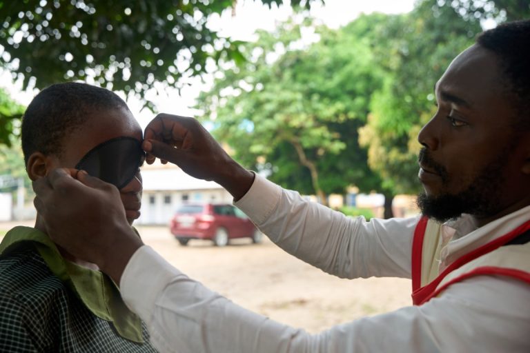 Applyng a Patch for Vision Screening