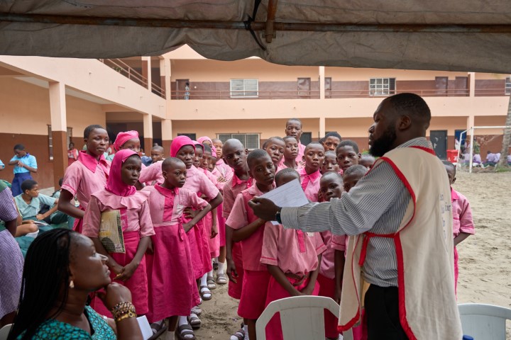 Cros-Section of Students Registering