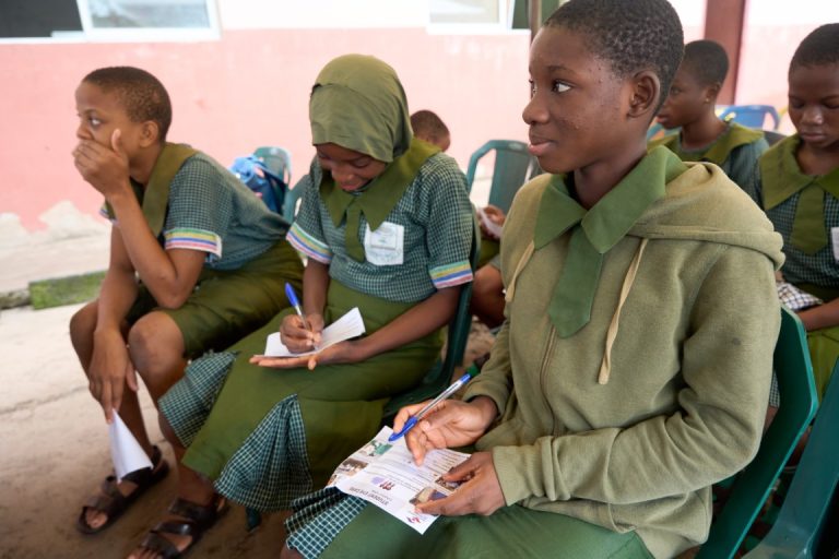 Ojo Students At The Outreach
