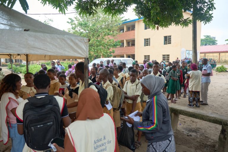Participants at the Outreach in Ojo
