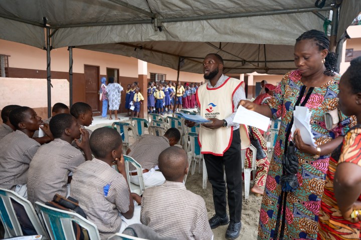 Students Being Registered