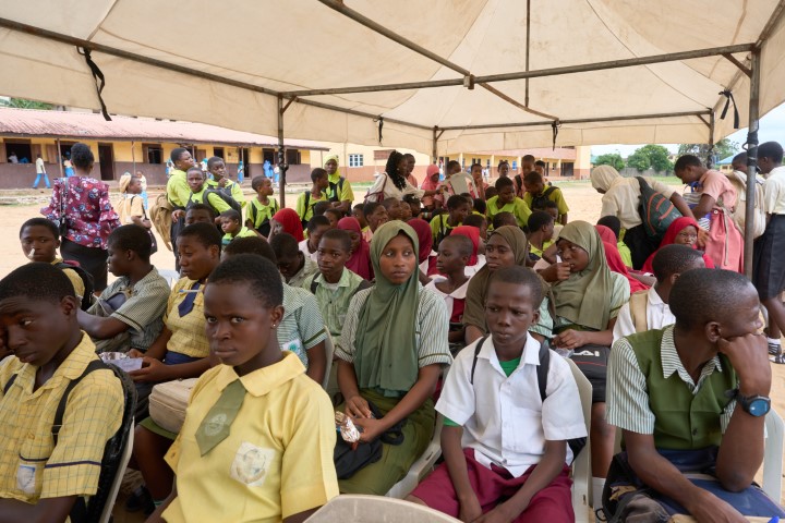 Students at the Outreach_