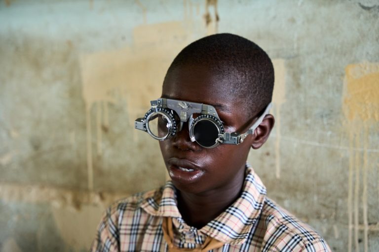 Vision Screening In Progress