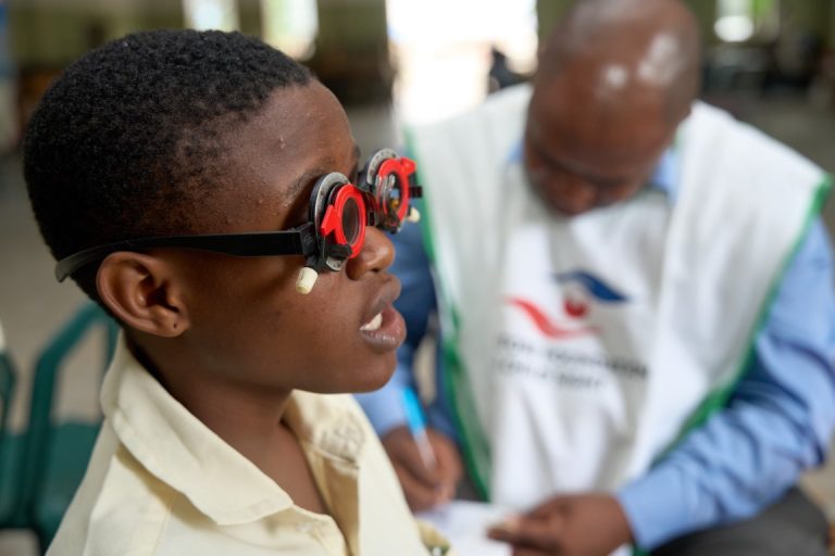 Vision Screening by an Optometrists