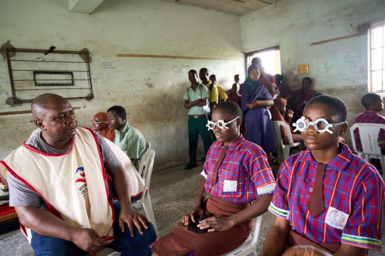 Vision Screening in Progress_