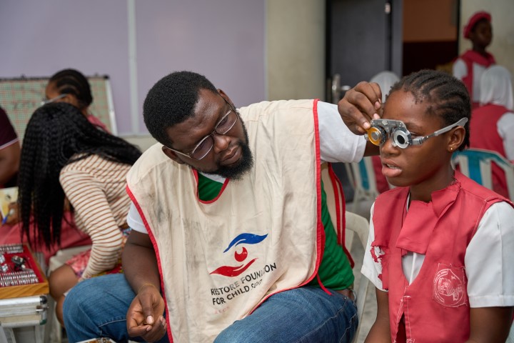 Vision Testing By The Optometrist